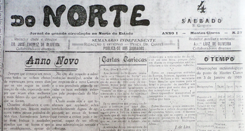 Futebol, história e imprensa em Montes Claros/MG: notas cronológicas