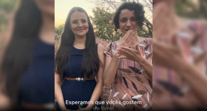 Giselli Mara da Silva e Eva dos Reis Araújo Barbosa sobre “Lendo e escrevendo na universidade: português como segunda língua para surdos”